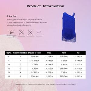 Vestidos de Competición de Baile Latino para Niñas de 6 a 16 Años, Traje de Baile Moderno de Salón, Salsa, Leotardo, Ropa de Baile, Clases de Baile - Product Image 6