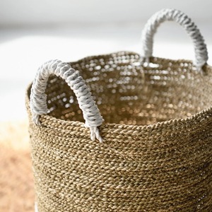 Cesta Redonda de Seagrass - Product Image 4