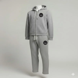 Conjuntos Deportivos Casuales de Invierno para Hombre, a la Moda, Transpirables, Estampados, de Forro Polar, Venta al Por Mayor - Product Image 3