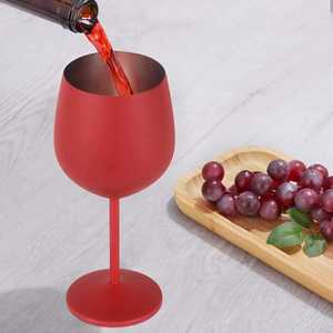 Nouvel Arrivage Bold Blossom – Ensemble de Gobelets Durables en Acier Inoxydable 301-400ml – Verres à Vin sur Pied au Design Moderne pour Cocktails et Piscine - Product Image 6