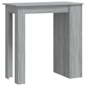 Table de bar moyenne en bois d'ingénierie Sonoma, gris, tables de bar fonctionnelles et élégantes - Product Image 2
