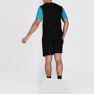 Conjunto de Verano de Alta Calidad para Hombre, Camiseta Casual Estampada de Moda, Conjunto Deportivo de Verano con Camiseta sin Mangas y Pantalones Cortos Estampados - Product Image 6