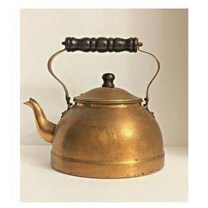 Bouilloire à thé en cuivre d'inspiration antique 2026 pour la décoration intérieure, fonction sifflet, poignée, chauffe rapide, cuisines modernes - Product Image 3