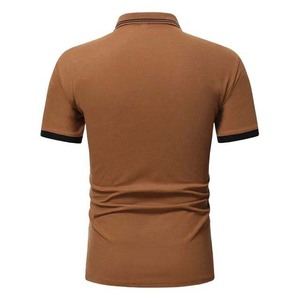 Men Clothing Plus Size Polo <b>T</b>-<b>Shirts</b> Short Sleeve Custom Logo Stand <b>Collar</b> Embroidery Polo Tee <b>Shirts</b> Oversize Cotton Polo <b>Shirt</b> - Product Image 2