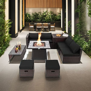 Meubles en osier élégants et durables de style moderne pour la vie intérieure et extérieure pour la décoration d'hôtel et de salon - Product Image 1