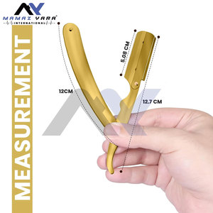 Los Más Vendidos al por Mayor: Navajas de Barbero con Logotipo Personalizado, Herramienta de Afeitado de Filo Recto para Cara y Cuerpo - Product Image 2