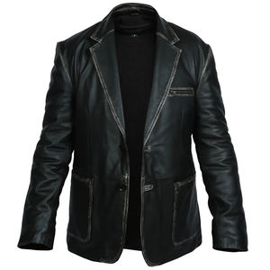 Nouvelle veste en cuir pour homme, tendance, tissu durable, best-seller, légère, prix raisonnable, veste en cuir tendance - Product Image 3