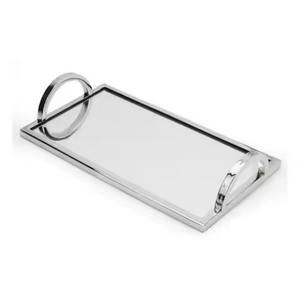 Bandeja de Metal de Lujo para Regalo, Plato Decorativo para Servir Chocolates, Dulces, Frutos Secos, Bocadillos, para el Hogar y Hoteles - Product Image 1