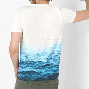 Camiseta de Hombre 100% Algodón, Transpirable, Ecológica, de Secado Rápido, Cómoda, Estilo Urbano, Alta Calidad, Venta al Por Mayor - Product Image 4