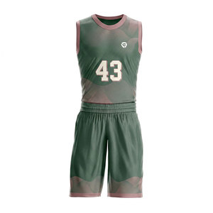 Basketball Uniform For <b>Athletes</b> Durable Material Comfortable Fit Suitable Basketball Uniform For Competitive Matches - Product Image 1