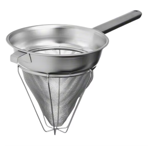 New Arrival Stainless Steel Fine Mesh <b>Strainer</b> with Plastic Handle <b>Colander</b> for Kitchen Use - Product Image 1