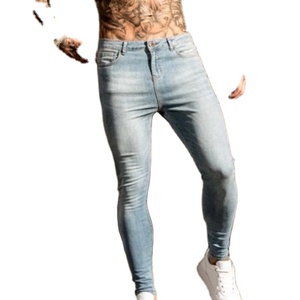Nouvelle Collection Tendance : Jean Slim Homme en Denim Délavé avec Braguette Zippée – Prix Abordable, Vente en Gros, Qualité Export OEM - Product Image 6
