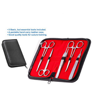 Kit de suture médicale pour la peau humaine, coussin d'entraînement en silicone à 3 couches pour la pratique des étudiants en médecine, kit de pratique de suture - Product Image 6