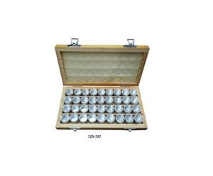 High Quality Aluminium Tins 36 Pcs in <b>Wooden</b> <b>Box</b> Premium jewelry making <b>tools</b> collection & Best Product at Whole Sale Low Price - Product Image 1