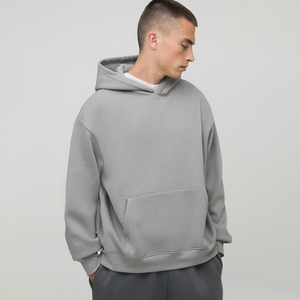 Sudadera con Capucha Personalizada con Logotipo Propio, Otoñal, para Hombre, Ecológica, Transpirable, Antiarrugas, de Poliéster/Algodón, 410g, Impresión Digital, Corte Holgado - Product Image 1