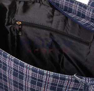 Sac fourre-tout en toile pour femme, imprimé sur mesure avec logo, haute qualité, réutilisable, écologique, recyclable, 100% coton, cadeau, shopping, utilisation en extérieur - Product Image 3