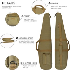 Sac de rangement souple, sac de transport portable de 44/48/52 pouces avec bandoulière réglable - Product Image 6