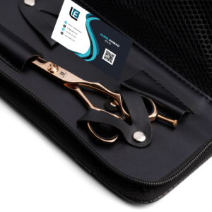 กรรไกรตัดผมคุณภาพสูงระดับมืออาชีพ ราคาโรงงานโดยตรง ใบมีดสแตนเลสคมกริบ สำหรับคนถนัดขวา - Product Image 6