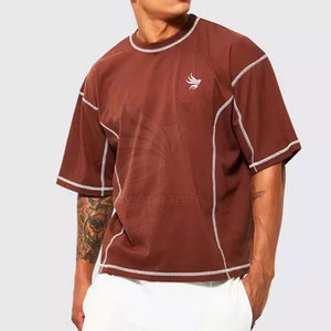 Cotton Made Short Sleeves Over Size T-Shirt For Men Casual Wear New Arrival Over Size T-Shirt For Men In Best Material - Product Image 5