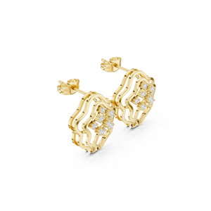 Anillo de Aniversario de Oro Blanco de 14K con Diamante Cultivado en Laboratorio, Corte Redondo, para Mujer, Nuevo Diamante Cultivado - Product Image 5