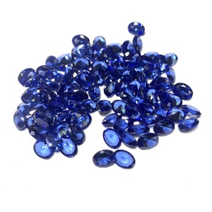 Zirconia Azul de Corte Ovalado, Gema Suelta de Grado AAA, Creada en Laboratorio para Joyería, Alta Calidad - Product Image 2