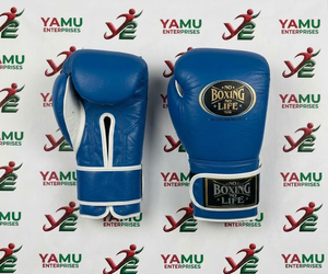 Gants de boxe de style mexicain en cuir véritable de haute qualité, prix de gros professionnel, No Boxing No Life, pour l'entraînement et la compétition. - Product Image 6