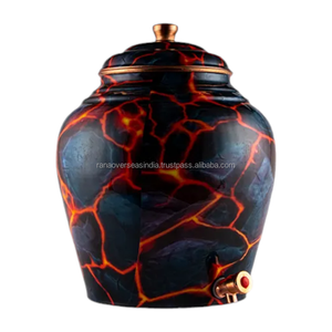 ถังเก็บน้ำ100% ทองแดงบริสุทธิ์พิมพ์ลายเคลือบสำหรับโรงแรมบ้านสำนักงานดีไซน์คลาสสิก - Product Image 2