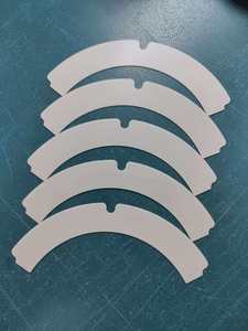 Bloque de Cerámica de Alúmina al 95% y 96% Resistente a Altas Temperaturas, Placas de Cerámica para Uso Industrial, Soldadura y Corte por Láser - Product Image 4