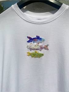 เสื้อกล้ามประดับลูกปัดดีไซน์ทันสมัยสำหรับผู้หญิง สไตล์ลำลองแนวสตรีทแฟชั่น ราคาสุดคุ้ม - Product Image 2