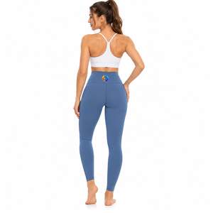 El material Clean Fit combina comodidad elástica con cobertura de soporte para leggings de mujer, ideales para fitness, ejercicio, yoga y running. - Product Image 3