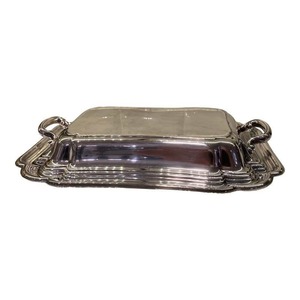 Casserole en acier inoxydable à isolation thermique avec un design élégant pour servir de délicieuses repas chauds avec style et commodité - Product Image 1