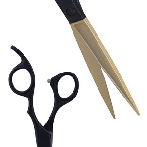 Tijeras de Peluquería Profesionales de Doble Gancho, Acero Inoxidable, Hojas de Corte Preciso, Anillo de Silicona Antideslizante, Diseño para Diestros, Personalizables - Product Image 5