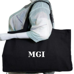 Extra-Large 100% Cotton <b>Canvas</b> Tote Bag Eco-Friendly Multi-Purpose Heavy-Duty Grocery & Beach Shopping Bag with Custom Logo - Product Image 2