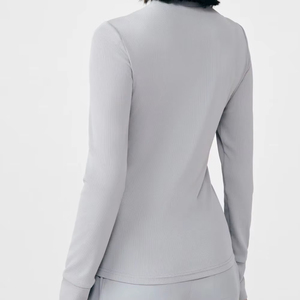 Comfortable Long Sleeve Stretchy Scrubs T-Shirt Medical <b>Undershirt</b> - Product Image 3