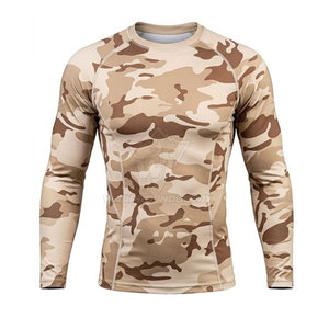 Active Performance Rash Guard for Men Long Sleeve <b>Compression</b> <b>Shirt</b> with Breathable Stretch Fabric for Sports Training - Product Image 2