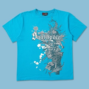 T-shirt unisexe en coton épais respirant, coupe oversize, style streetwear décontracté, col rond, été - Product Image 1