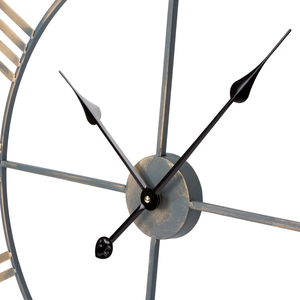 Horloge murale suspendue en métal moderne et élégante, décorative et artistique, pour la maison, le salon, la salle à manger, le bureau, anniversaire, Ramadan - Product Image 4
