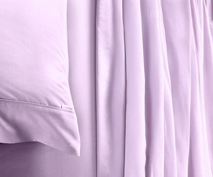 300 Thread Count Queen Size Bed <b>Sheet</b> Set 4 Piece, Soft Luxury Lilac Bedding, Cotton <b>Sheets</b> with Custom Packaging India Supplier - Product Image 2