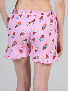 Shorts décontractés en polyester pour femme, taille mi-haute, style streetwear tendance - Product Image 5