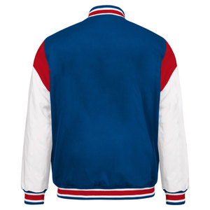 OEM Custom New Design Winter 100% Wool Cartoon Patchwork <b>Letter</b> Bomber Varsity <b>Jacket</b> for <b>Men</b> 2026 - Product Image 2