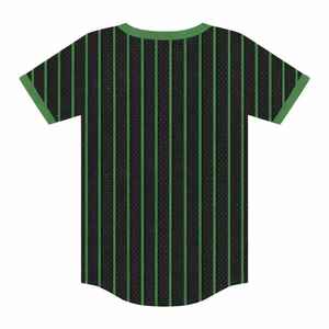 T-shirt de baseball noir de la sororité Iota Phi Lambda, vêtement à lettres grecques, haut décontracté à manches courtes pour femme - Product Image 6