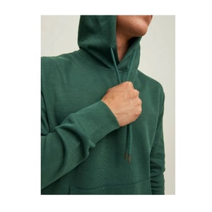Pull à capuche en coton de haute qualité fournit directement en usine pour hommes Impression personnalisée Logo de broderie Conception personnalisée Anti-rétrécissement - Product Image 4