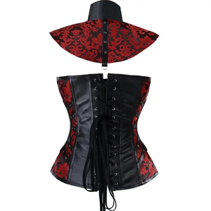 Nouveau corset élégant en acier mince désossé pour femmes 100% qualité supérieure confortable avec nœud et dentelle décoration Service OEM - Product Image 3