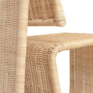 Silla de Mimbre Natural Tejida a Mano, Ecológica, Moderna y Curvada, Ideal para Comedor, Cafetería y Hogar, Venta al Por Mayor - Product Image 6