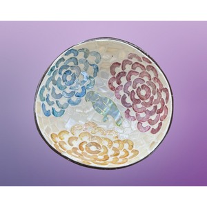 Venta superior Diseño único Seashell Coconut Bowl Hecho a mano de cáscaras de coco de calidad de Vietnam - Product Image 2