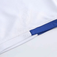 Uniforme de fútbol transpirable de talla grande, jersey ecológico de secado rápido, conjunto de color sólido de calidad premium