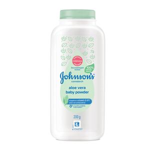 Poudre pour bébé Johnson's Baby Care, douce, sans talc, à base d'amidon de maïs, avec aloe vera, 200 g - Product Image 2