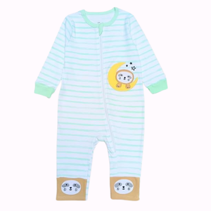 Custom Newborn Bodysuit Supplier Cotton Baby Romper Private Label Manufacturer - Product Image 2