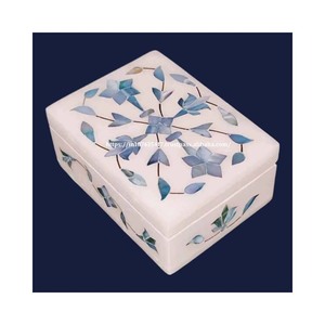 New Premium Best Handmade Design Top Collection Best Marble Inlay <b>Box</b> With Mother Pearl Material Use For Jewelry <b>Box</b> <b>Gift</b> Item - Product Image 5