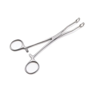 Fórceps de esponja Forester de alta calidad, fórceps de sujeción de esponja médica curvada de acero inoxidable, embalaje personalizado - Product Image 1